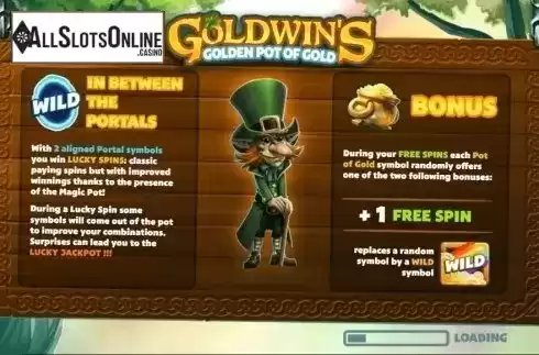 Intro. Goldwins Golden Pot of Gold from GAMING1