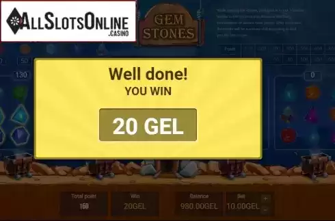 Win Screen 2. Gem Stones (Smartsoft Gaming) from Smartsoft Gaming