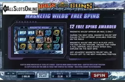 1. Girls With Guns - Frozen Dawn from Microgaming