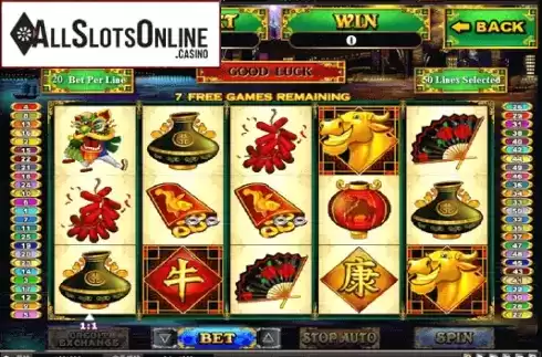 Free Spins. Happy Golden Ox of Happiness from esball