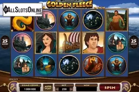 Screen6. Jason And The Golden Fleece from Microgaming