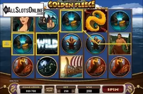 Screen7. Jason And The Golden Fleece from Microgaming