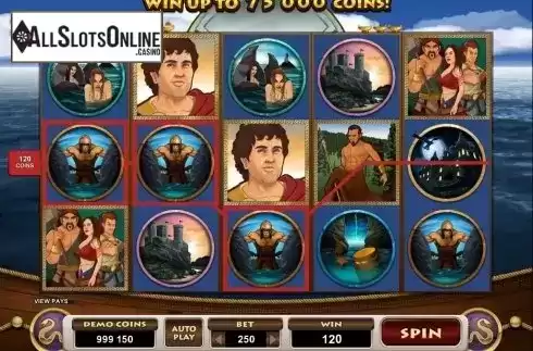 Screen8. Jason And The Golden Fleece from Microgaming