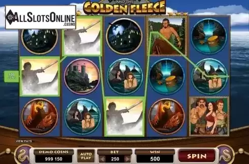 Screen9. Jason And The Golden Fleece from Microgaming