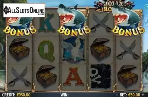 Bonus simbols screen. Jolly Roger (Octavian Gaming) from Octavian Gaming