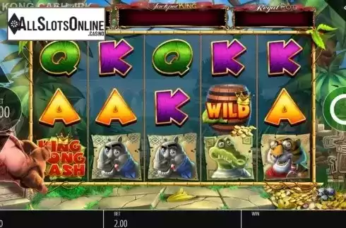 Reel Screen. King Kong Cash Jackpot King from Blueprint