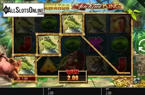 Win Screen 2. King Kong Cash Jackpot King from Blueprint