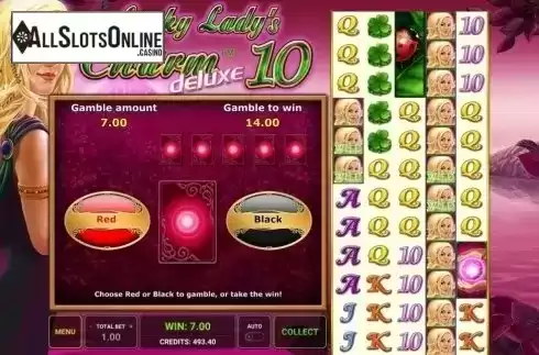 Gamble. Lucky Lady's Charm Deluxe 10 from Greentube