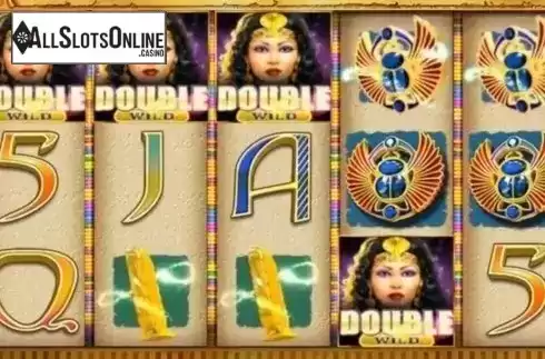 Double wild. Legacy of Cleopatra's Palace from High 5 Games