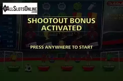 Bonus Round Win Screen