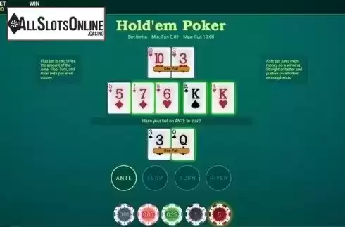 Win screen. Satoshi Texas Hold'em Poker (OneTouch) from OneTouch