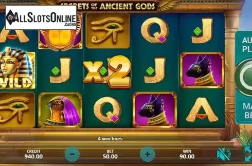Multiplied Win. Secrets of the Ancient Gods from Gamefish Global