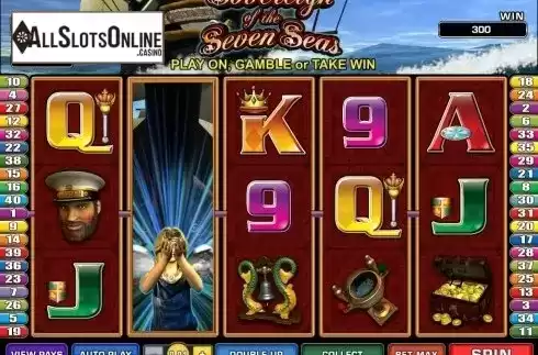 Screen 2. Sovereign Of The Seven Seas from Microgaming