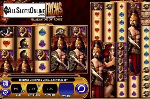 Screen7. Spartacus Gladiator of Rome from WMS