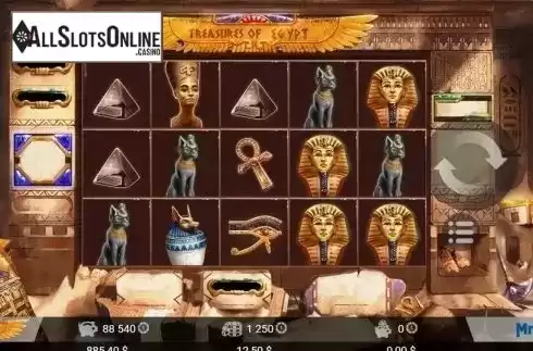 Screen4. Treasures of Egypt (MrSlotty) from MrSlotty