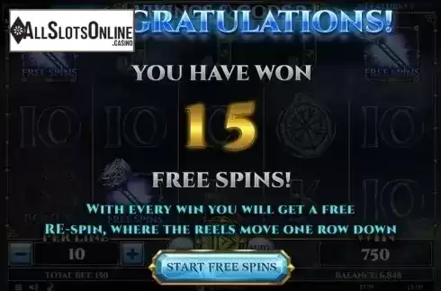 Free Spins 1. Vikings and Gods 2 15 Lines from Spinomenal