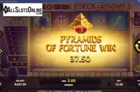 Pyramids of Fortune Win